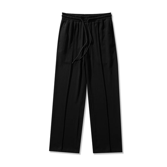 Straight Sweatpants Men Harem Pants Male Korean Loose Casual Streetwear Sport Trousers Men'S Solid Color Joggers Oversize Pants