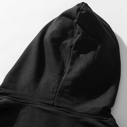 Japanese Streetwear Embroidered Hoodies for Men