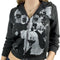 Women'S Hooded Jacket with Pockets Y2K Zip up Hoodie Face Portrait Sweatshirt